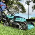 Push Mowers | Factory Reconditioned Makita XML07PT1-R 18V X2 (36V) LXT Brushless Lithium-Ion 21 in. Cordless Commercial Lawn Mower Kit with 4 Batteries (5 Ah) image number 16
