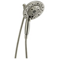 Bathtub & Shower Heads | Delta 58480-SS-PK H2Okinetic In2ition 5-Setting Two-in-One Shower - Stainless image number 0