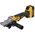 Angle Grinders | Dewalt DCG413FR2 5 in. 125 mm 20V MAX XR Brushless Flathead Paddle Switch Small Angle Grinder Kit with Kickback Brake image number 2