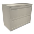 Office & Office Supplies | HON H782.L.L Brigade 700 Series Two-Drawer 36 in. x 18 in. x 28 in. Lateral File Cabinet - Putty image number 2