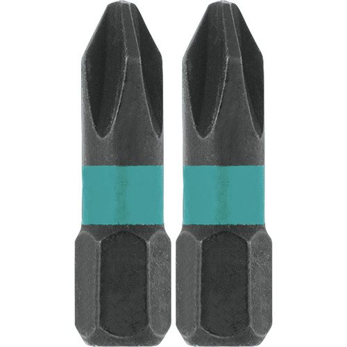 Bits and Bit Sets | Makita A-96469 Makita ImpactX #2 Phillips 1 in. Insert Bit, 2/pk image number 0