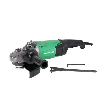 Factory Reconditioned Metabo HPT 7 in. 15 Amp Trigger Switch Angle Grinder