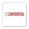 Stamps & Stamp Supplies | ACCUSTAMP2 035574 1.63 in. x 0.5 in. CONFIDENTIAL Pre-Inked Shutter Stamp - Red image number 2