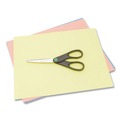 Office Jansan | Westcott 44218 7 in. Long 2.75 in. Cut Length KleenEarth Scissors - Straight Black Handle image number 5