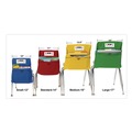 | Victor 30101 11 x 15.5 x 14 Elastic-Back Seat Sack for Chairs 12 in. to 17 in. Wide - Black image number 4
