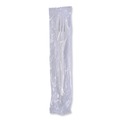  | Boardwalk BWKFORKIW Mediumweight Wrapped Polypropylene Fork Cutlery - White (1000/Carton) image number 1