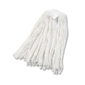 New Year New Savings! Save $25 off $150 | Boardwalk BWK2020REA #20 Cut-End Rayon Wet Mop Head - White image number 0