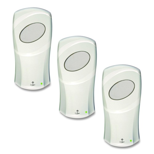 Soap Dispensers | Dial Professional 17000 16638 Fit X2 5.25 in. x 4 in. x 10.5 in. 1.2 L Manual Dispenser - Slate (3/Carton) image number 0