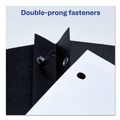 Office Jansan | Avery 47978 0.5 in. Capacity 11 in. x 8.5 in. Prong Fastener Two-Pocket Folder - Black (25/Box) image number 5