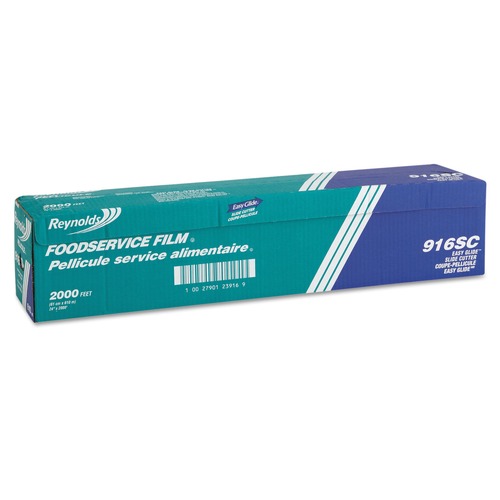 Food Service | Reynolds Wrap 000000000000000916 24 in. x 2,000 ft. PVC Film Roll with Cutter Box (1/Carton) image number 0