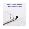 Office Jansan | Avery 79699 Heavy-Duty 1 in. Capacity 11 in. x 8.5 in. 3 Ring View Binder with DuraHinge and One Touch EZD Rings - Black image number 6