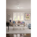 Ceiling Fans | Casablanca 59284 52 in. Fresh White Ceiling Fan with Light Kit image number 5