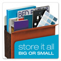File Folders | Pendaflex C1536GHD 5.25 in. Expansion Legal Size Heavy-Duty File Pockets - Redrope (10/Box) image number 5