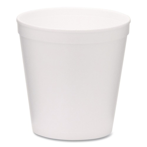 Food Trays, Containers, and Lids | WinCup 221999 16 oz Tall Style Foam Bowls - White (500/Carton) image number 0