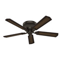 Ceiling Fans | Hunter 59548 54 in. Chauncey Onyx Bengal Ceiling Fan with LED Light Kit and Remote Control image number 7