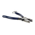 Pliers | Klein Tools D213-9NETT 9 in. High Leverage Side Cutters with Tether Ring and New England Nose image number 4