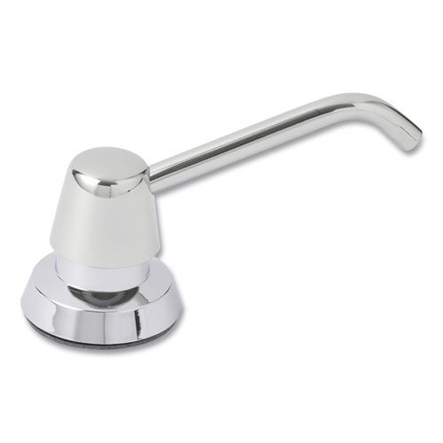 Cleaning & Janitorial Supplies | Bobrick B-822 3.31 in. x 4 in. x 17.63 in. 34 oz. Contura Lavatory-Mounted Soap Dispenser - Chrome/Stainless Steel image number 0