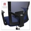 Office Chairs | Alera ALEWS42B27 17.32 in. to 21.1 in. Seat Height Mesh Back Task Chair Supports Up to 275 lb - Navy Seat/Navy Back image number 6