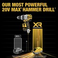 Hammer Drills | Factory Reconditioned Dewalt DCD1007WW1R 20V MAX XR Lithium-Ion Brushless 3-Speed 1/2 in. Cordless Hammer Drill Kit with POWERPACK (8 Ah) image number 14