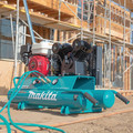 Portable Air Compressors | Makita MAC5501G 5.5 HP 10 Gallon Oil-Lube Wheelbarrow Air Compressor image number 4