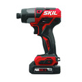 Skil ID574402 12V PWRCORE12 Brushless Lithium-Ion 1/4 in. Hex Impact Driver Kit with 2 Batteries (2 Ah) image number 4