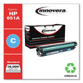  | Innovera IVRE341A 13500 Page-Yield Remanufactured Replacement for HP 651A Toner - Cyan image number 2