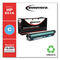 Ink & Toner | Innovera IVRE341A 13500 Page-Yield Remanufactured Replacement for HP 651A Toner - Cyan image number 2