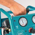 Portable Air Compressors | Makita AC001 0.6 HP 1 Gallon Oil-Free Hand Carry Air Compressor image number 3