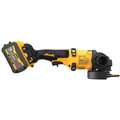 Angle Grinders | Dewalt DCG418X1 60V MAX FLEXVOLT Brushless Lithium-Ion 4-1/2 in. - 6 in. Cordless Grinder Kit with Kickback Brake and 9 Ah Battery image number 4