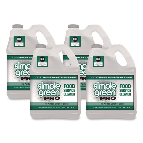 All-Purpose Cleaners | Simple Green 0610100401128 1 Gallon Pro Food Service Cleaner (4/Carton) image number 0