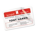 Office Jansan | Avery 05361 2-1/4 in. x 3-1/2 in. Laminated Laser/Inkjet ID Cards - White (30/Box) image number 1