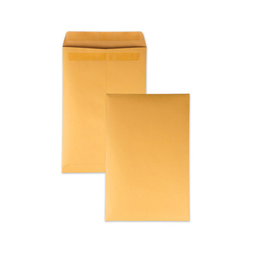 Envelopes & Mailers | Quality Park QUA43862 Redi-Seal 10 in. x 15 in. No. 15 Cheese Blade Flap Adhesive Closure Catalog Envelope - Brown Kraft (250/Box) image number 0