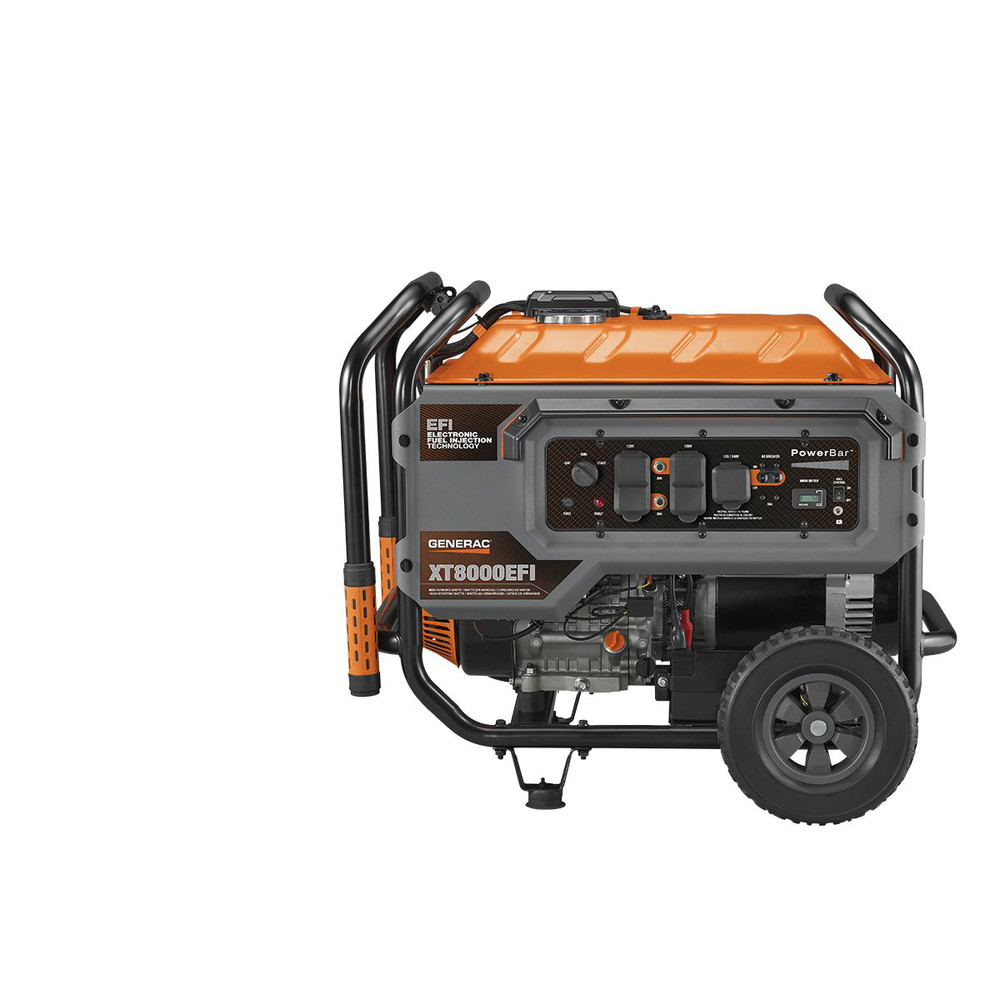 Generac 8000 Watt EFI Portable Generator with Electric Start CSA/CARB