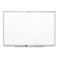 Office Jansan | Quartet S533 Classic Series Melamine Whiteboard, 36 X 24, Silver Aluminum Frame image number 0