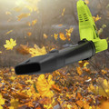 Handheld Blowers | Sun Joe SBJ601E 10 Amp All-Purpose 2-Speed Blower (Green) image number 2