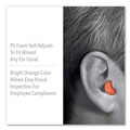 Ear Plugs | Howard Leight by Honeywell XTR1 X-TREME 32 dB Uncorded Disposable Earplugs - One Size Fits Most Orange (2000/Carton) image number 3