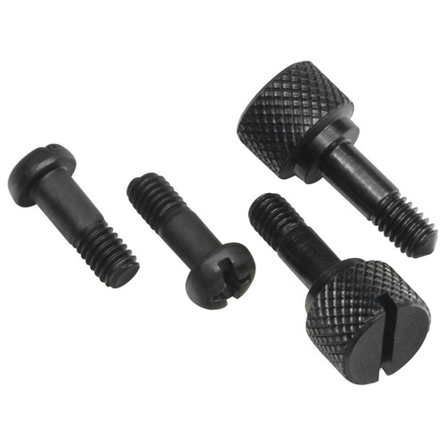 Screwdrivers | Klein Tools VDV999-033 4-Piece Replacement Thumb/Phillips Screw Set - Black image number 0
