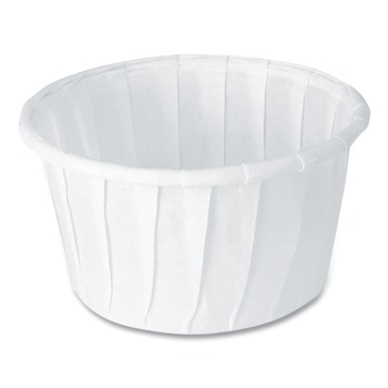 SOLO 125-2050 1.25 oz. ProPlanet Seal Paper Portion Cups - White (250/Bag, 20 Bags/Carton)