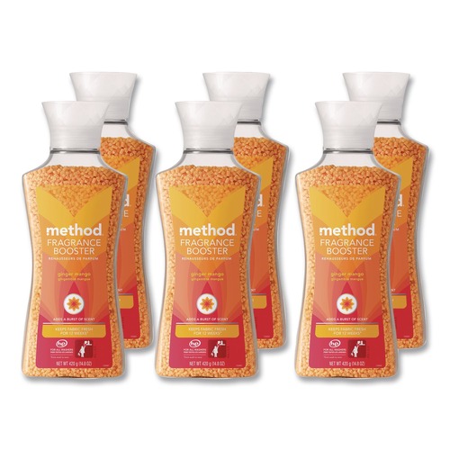 Cleaning & Janitorial Supplies | Method 359699 14.8 oz. Bottle Fragrance Booster Beads - Ginger Mango Scent (6/Carton) image number 0