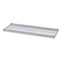  | Alera ALESW584818SR Industrial Wire Shelving 48 in. x 18 in. Extra Wire Shelves - Silver (2-Piece/Carton) image number 0