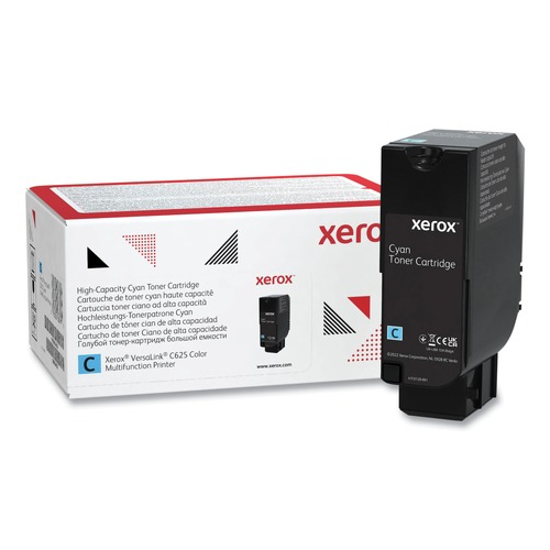 Ink & Toner | Xerox 006R04637 16000 Page-Yield High-Yield Toner - Cyan image number 0