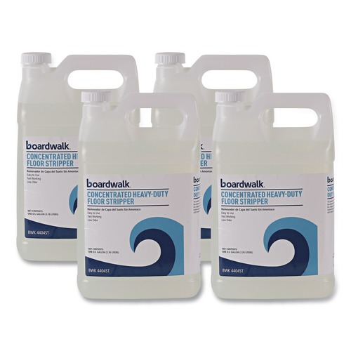 Bulk Savings Pricing 2 | Boardwalk 110600-41ESSN 1 Gallon Concentrated Heavy-Duty Floor Stripper (4/Carton) image number 0
