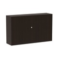  | Alera ALEVA286015ES Valencia Series 58.88 in. x 15 in. x 35.38 in. 4-Compartment Hutch with Doors - Espresso image number 3