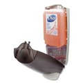 Hand Soaps | Dial Professional DIA 03922 5.1 in. x 4 in. x 12.3 in. 1 Liter Manual Liquid Dispenser - Smoke image number 4