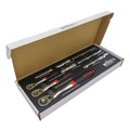 Socket Sets | Wiha Tools 33388 9-Piece SoftFinish Ratchet Tray Set image number 2