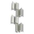 | Safco 2005SL Rumba Whiteboard Screen Accessories Ganging Connector Set - Silver image number 0