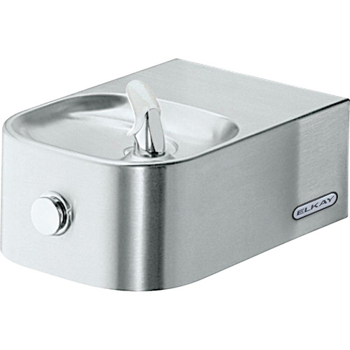 Fixtures | Elkay EDFP214C Soft Sides Non-Filtered Non-Refrigerated Single Fountain (Stainless Steel) image number 0