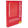Universal UNV21127 Letter Size Nonglare Economy Top-Load Poly Sheet Protectors - Clear (200/Box) image number 3