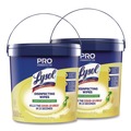 Cleaning & Janitorial Supplies | LYSOL Brand 19200-99856 6 in. x 8 in. 1-Ply Professional Disinfecting Wipe Bucket - Lemon and Lime Blossom White (2/Carton) image number 0