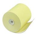 PM Company 05214C Direct Thermal Printing 3.13 in. x 230 ft. Thermal Paper Rolls - Canary (50-Roll/Carton) image number 1